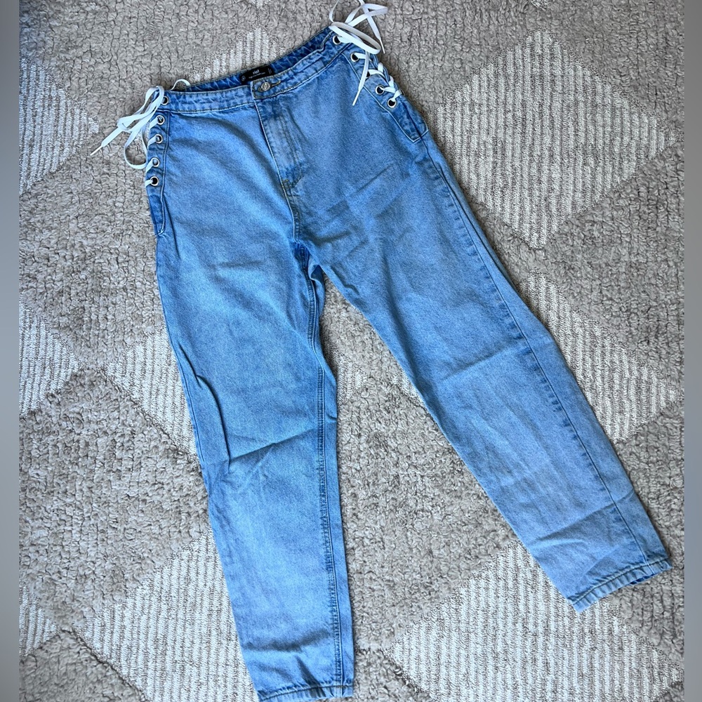 Riot high rise mom jeans